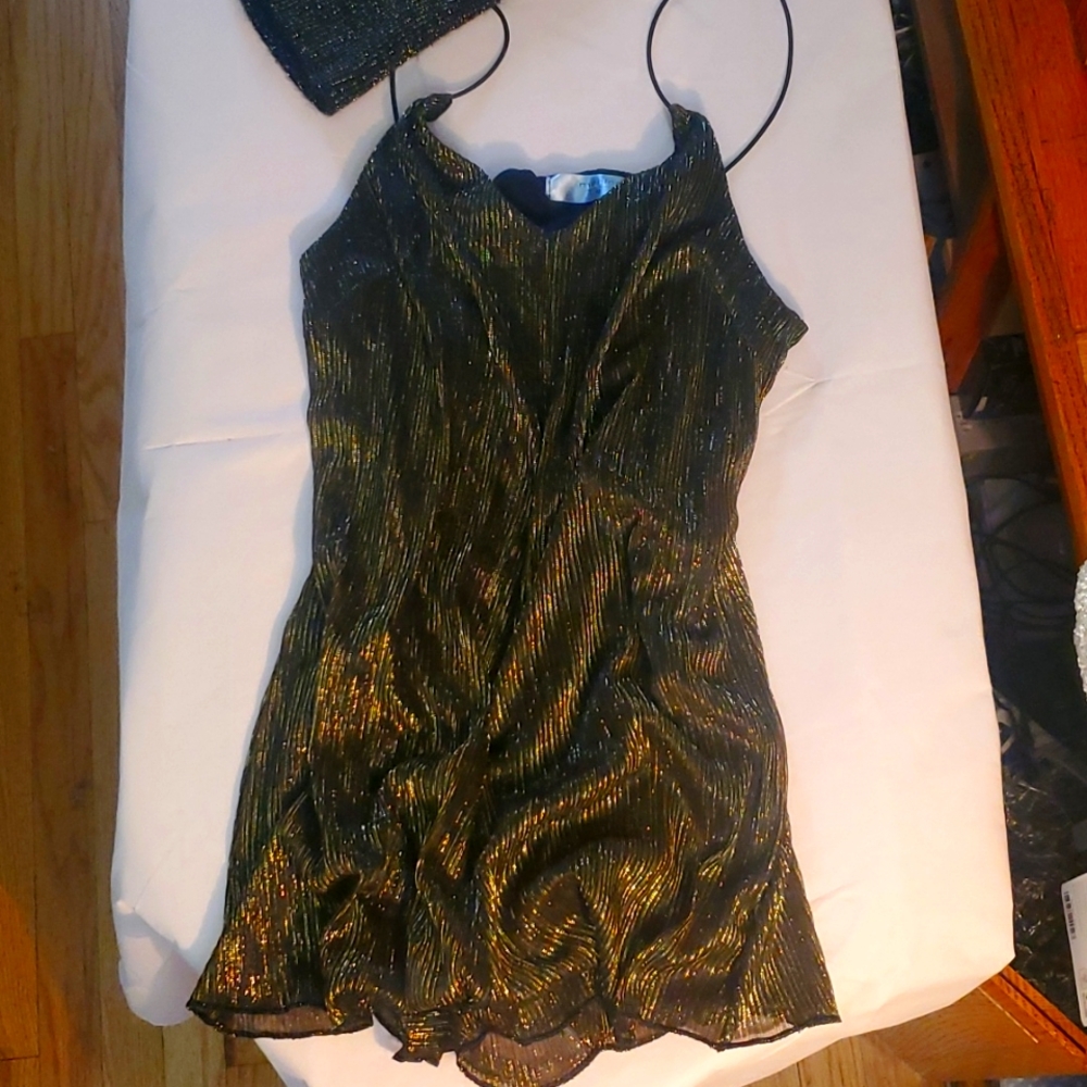 Romper with matching beanie